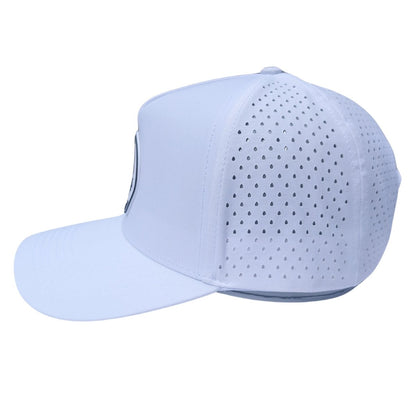 Muni Performance Snapback Hat - White - Muni Golf Hats