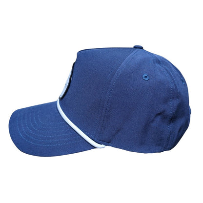 Muni Rope Snapback Hat - Navy Blue - Muni Golf Hats